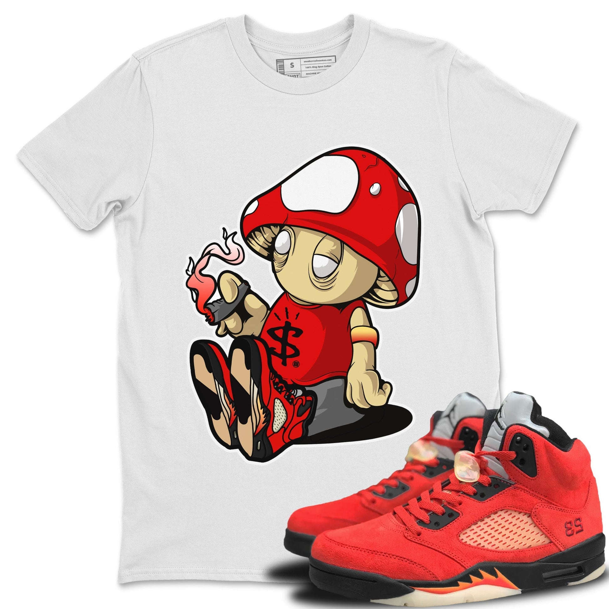 Jordan 5 Mars For Her Sneaker Match Tees Mushrooms Sneaker Tees Jordan 5 Mars For Her Sneaker Release Tees Unisex Shirts
