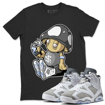 Jordan 6 Cool Grey Sneaker Match Tees Mushrooms Sneaker Tees Jordan 6 Cool Grey Sneaker Release Tees Unisex Shirts