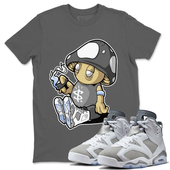 Jordan 6 Cool Grey Sneaker Match Tees Mushrooms Sneaker Tees Jordan 6 Cool Grey Sneaker Release Tees Unisex Shirts