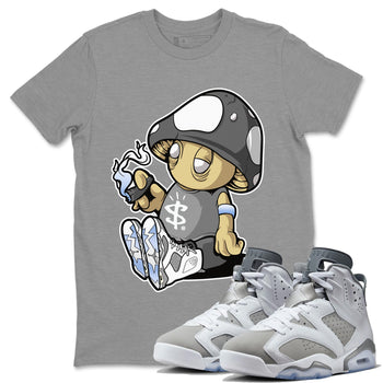 Jordan 6 Cool Grey Sneaker Match Tees Mushrooms Sneaker Tees Jordan 6 Cool Grey Sneaker Release Tees Unisex Shirts