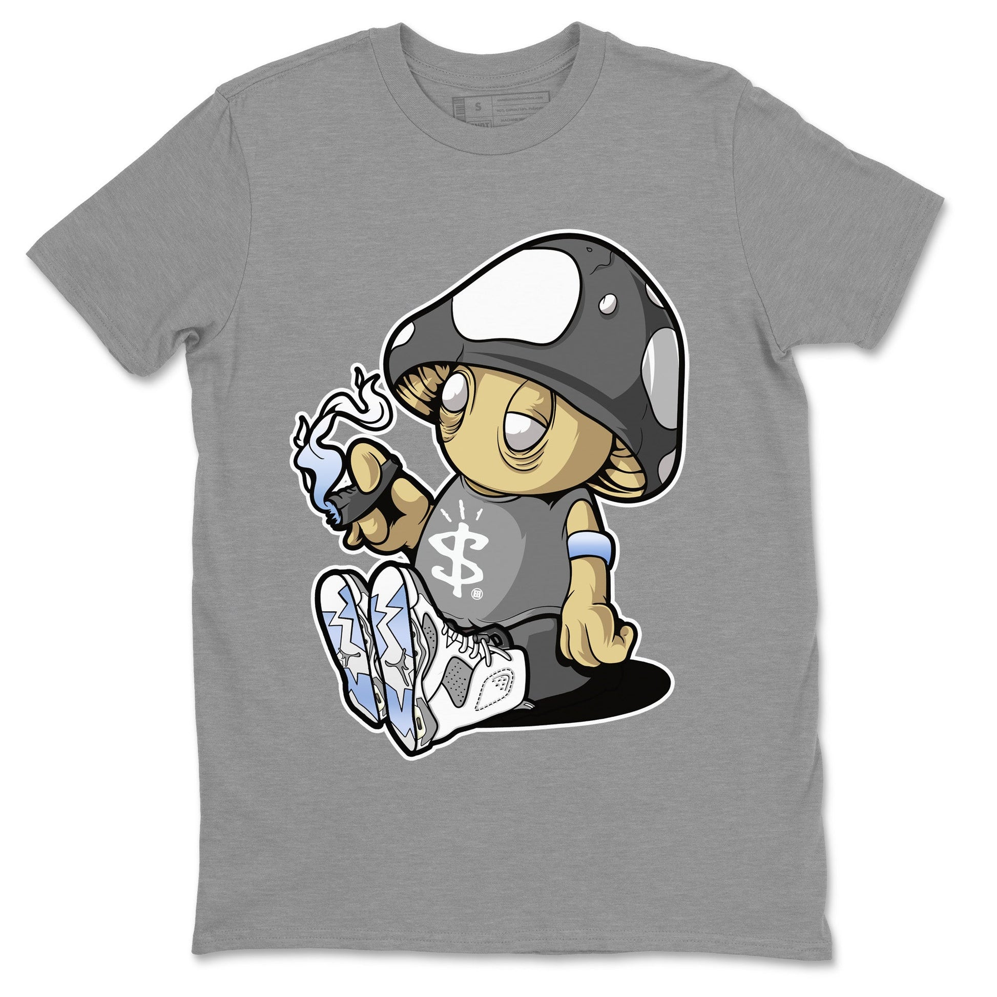 Jordan 6 Cool Grey Sneaker Match Tees Mushrooms Sneaker Tees Jordan 6 Cool Grey Sneaker Release Tees Unisex Shirts