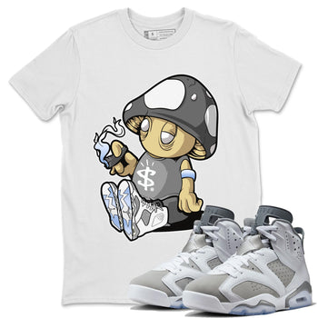 Jordan 6 Cool Grey Sneaker Match Tees Mushrooms Sneaker Tees Jordan 6 Cool Grey Sneaker Release Tees Unisex Shirts