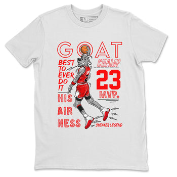 Air Jordan 12 Cherry shirt to match jordans MVP Goat sneaker matching t-shirt 12s Cherry SNRT Sneaker Release Tees Unisex White 2 T-Shirt
