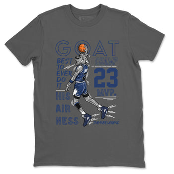 Air Jordan 5 Georgetown shirt to match jordans MVP Goat sneaker matching t-shirt 5s Georgetown SNRT Sneaker Release Tees Unisex Cool Grey 2 T-Shirt