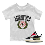 Jordan 1 Travis Scott Olive Sneaker Match Tees Sneaker Letter Sneaker Tees Jordan 1 Travis Scott Olive Sneaker Release Tees Kids Shirts