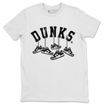 Dunk Panda Sneaker Match Tees Hanging Sneakers Sneaker Tees Dunk Panda Sneaker Release Tees Unisex Shirts