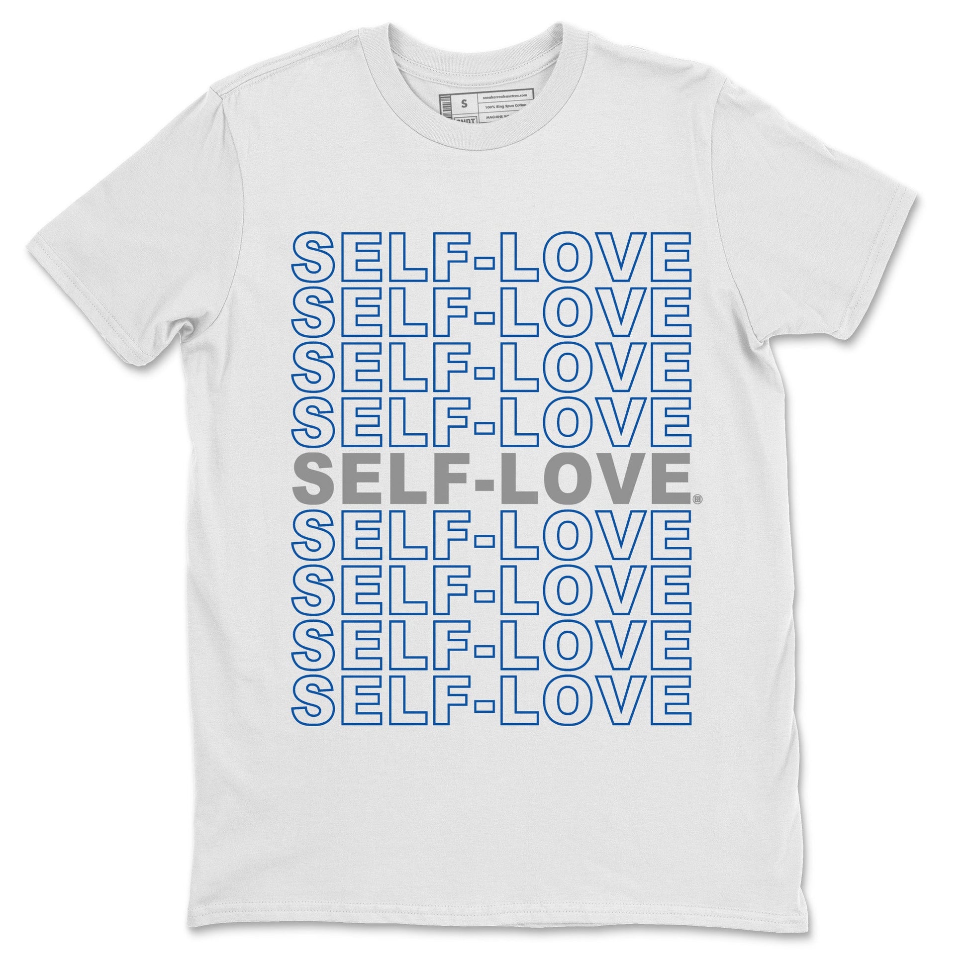 Jordan 1 True Blue Sneaker Match Tees Self Love Sneaker Tees Jordan 1 True Blue Sneaker Release Tees Unisex Shirts