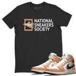 Jordan 1 Brushstroke Sneaker Match Tees National Sneakers Sneaker Tees Jordan 1 Brushstroke Sneaker Release Tees Unisex Shirts