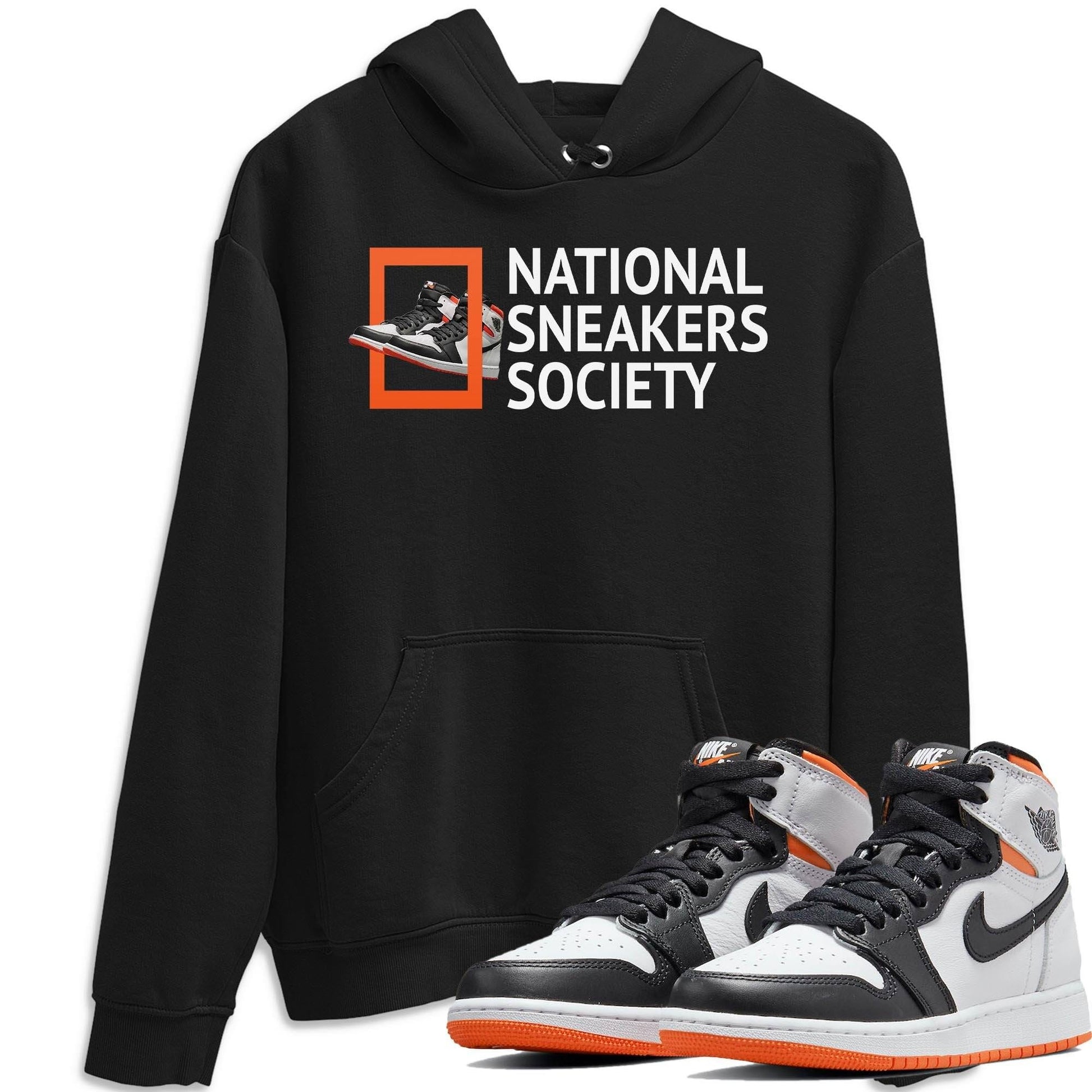 Jordan 1 Electro Orange Sneaker Match Tees National Sneakers Sneaker Tees Jordan 1 Electro Orange Sneaker Release Tees Unisex Shirts