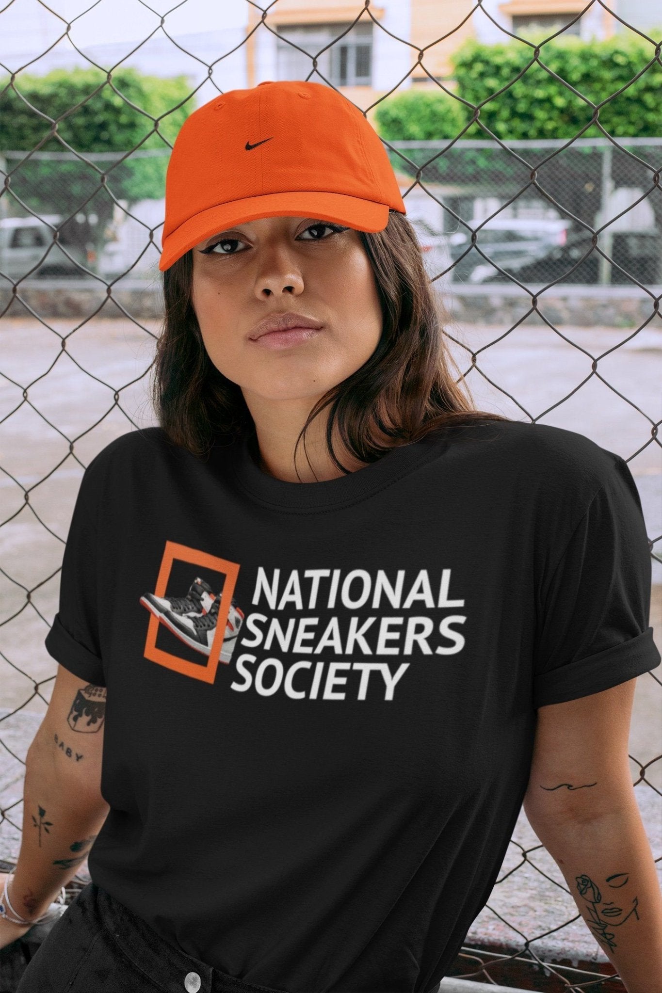 Jordan 1 Electro Orange Sneaker Match Tees National Sneakers Sneaker Tees Jordan 1 Electro Orange Sneaker Release Tees Unisex Shirts