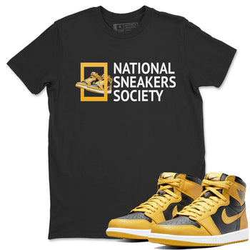 Jordan 1 Pollen Sneaker Match Tees National Sneakers Sneaker Tees Jordan 1 Pollen Sneaker Release Tees Unisex Shirts