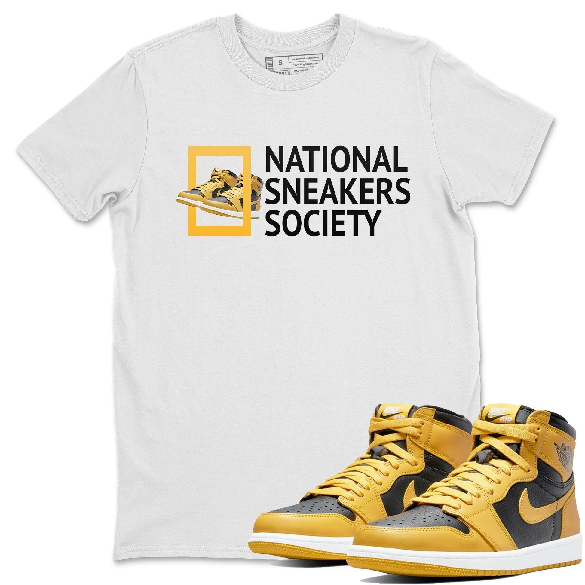 Jordan 1 Pollen Sneaker Match Tees National Sneakers Sneaker Tees Jordan 1 Pollen Sneaker Release Tees Unisex Shirts