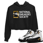 Jordan 12 Royalty Sneaker Match Tees National Sneakers Sneaker Tees Jordan 12 Royalty Sneaker Release Tees Women's Shirts