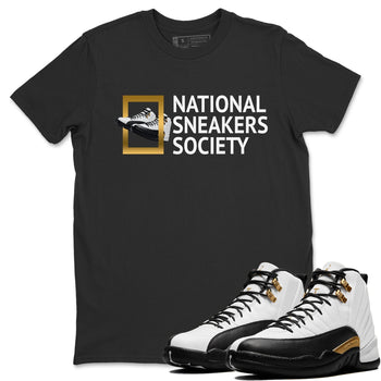 Jordan 12 Royalty Sneaker Match Tees National Sneakers Sneaker Tees Jordan 12 Royalty Sneaker Release Tees Unisex Shirts