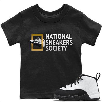 Jordan 12 Royalty Sneaker Match Tees National Sneakers Sneaker Tees Jordan 12 Royalty Sneaker Release Tees Kids Shirts