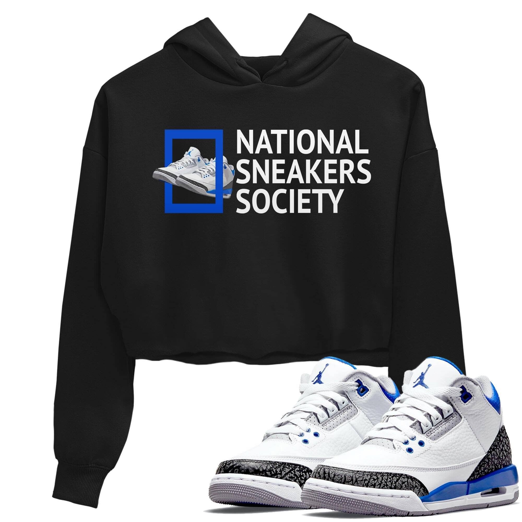 Jordan 3 Racer Blue Sneaker Match Tees National Sneakers Sneaker Tees Jordan 3 Racer Blue Sneaker Release Tees Women's Shirts