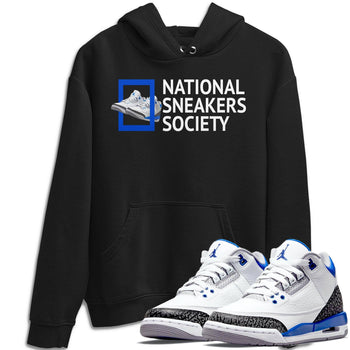 Jordan 3 Racer Blue Sneaker Match Tees National Sneakers Sneaker Tees Jordan 3 Racer Blue Sneaker Release Tees Unisex Shirts