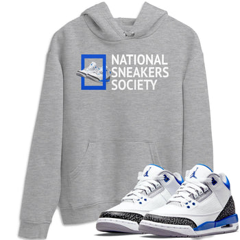 Jordan 3 Racer Blue Sneaker Match Tees National Sneakers Sneaker Tees Jordan 3 Racer Blue Sneaker Release Tees Unisex Shirts