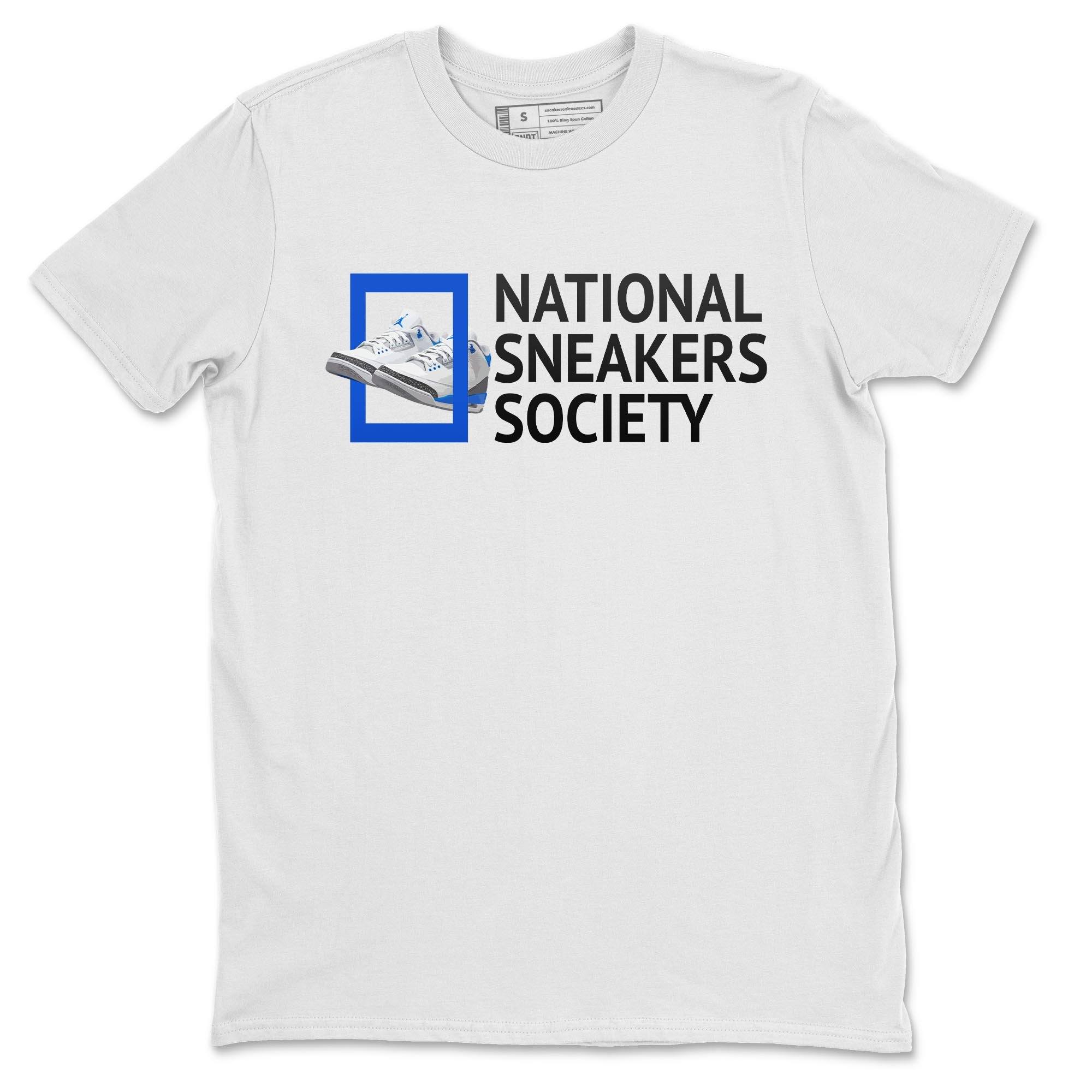 Jordan 3 Racer Blue Sneaker Match Tees National Sneakers Sneaker Tees Jordan 3 Racer Blue Sneaker Release Tees Unisex Shirts
