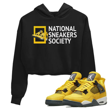 Jordan 4 Lightning Sneaker Match Tees National Sneakers Sneaker Tees Jordan 4 Lightning Sneaker Release Tees Women's Shirts