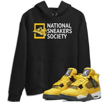 Jordan 4 Lightning Sneaker Match Tees National Sneakers Sneaker Tees Jordan 4 Lightning Sneaker Release Tees Unisex Shirts