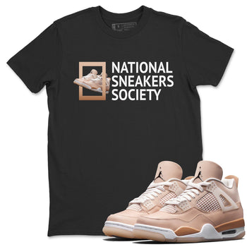 Jordan 4 Shimmer Sneaker Match Tees National Sneakers Sneaker Tees Jordan 4 Shimmer Sneaker Release Tees Unisex Shirts