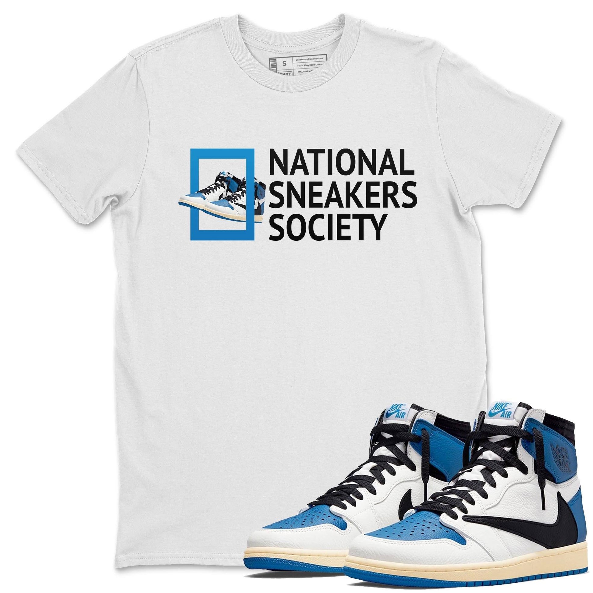 Jordan 1 Travis Scott Fragment Sneaker Match Tees National Sneakers Sneaker Tees Jordan 1 Travis Scott Fragment Sneaker Release Tees Unisex Shirts