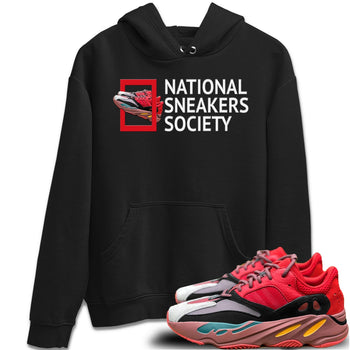 Yeezy 700 Hi-Res Red Sneaker Match Tees National Sneakers Sneaker Tees Yeezy 700 Hi-Res Red Sneaker Release Tees Unisex Shirts