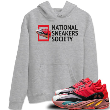 Yeezy 700 Hi-Res Red Sneaker Match Tees National Sneakers Sneaker Tees Yeezy 700 Hi-Res Red Sneaker Release Tees Unisex Shirts