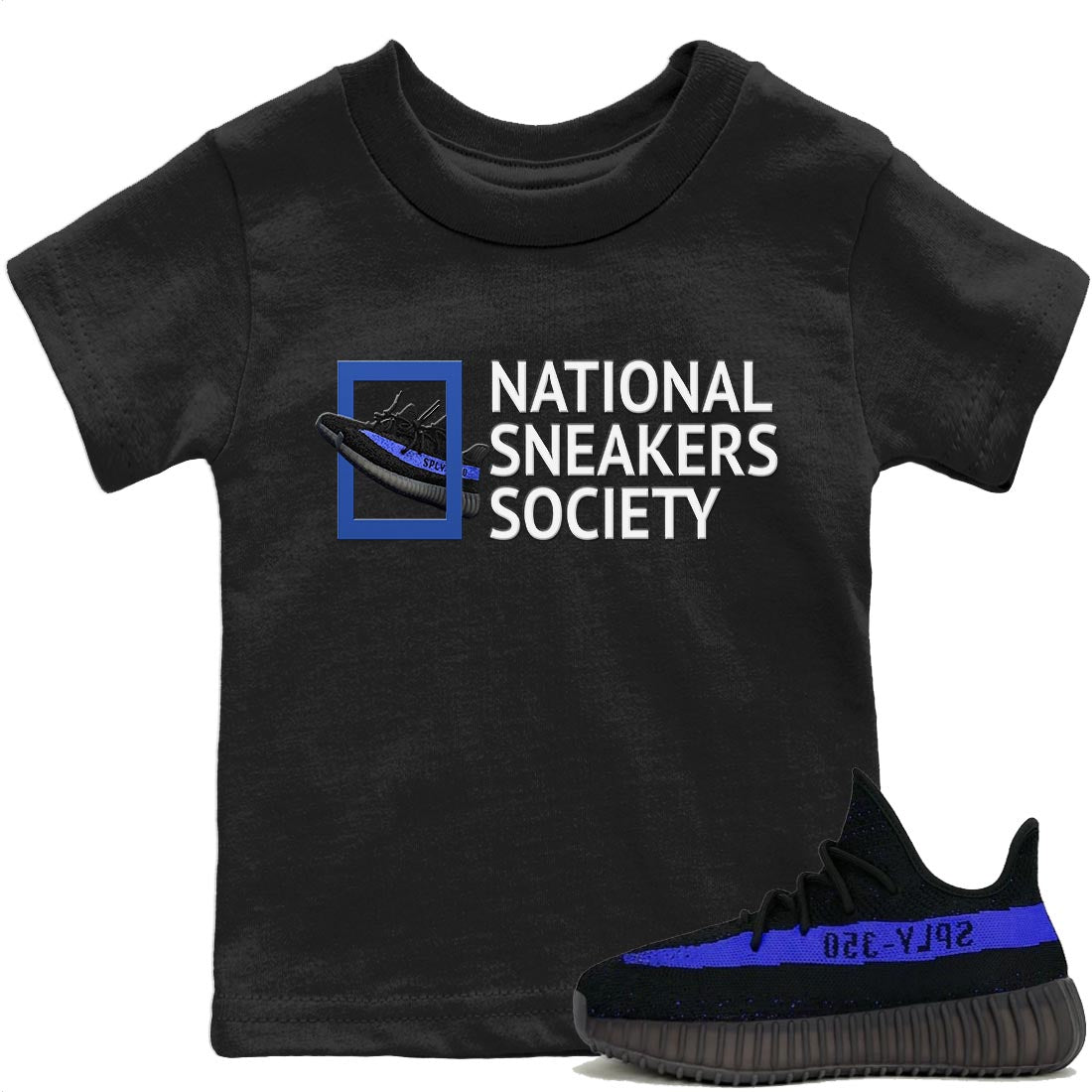 Yeezy 350 Dazzling Blue Sneaker Match Tees National Sneakers Sneaker Tees Yeezy 350 Dazzling Blue Sneaker Release Tees Kids Shirts