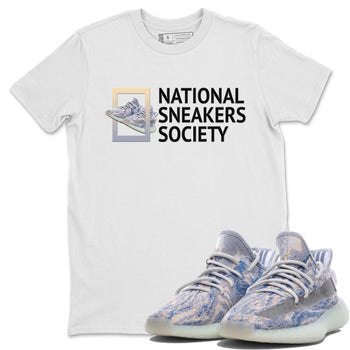 Yeezy 350 MX Blue Sneaker Match Tees National Sneakers Sneaker Tees Yeezy 350 MX Blue Sneaker Release Tees Unisex Shirts