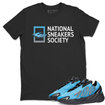 Yeezy 700 Bright Cyan Sneaker Match Tees National Sneakers Sneaker Tees Yeezy 700 Bright Cyan Sneaker Release Tees Unisex Shirts