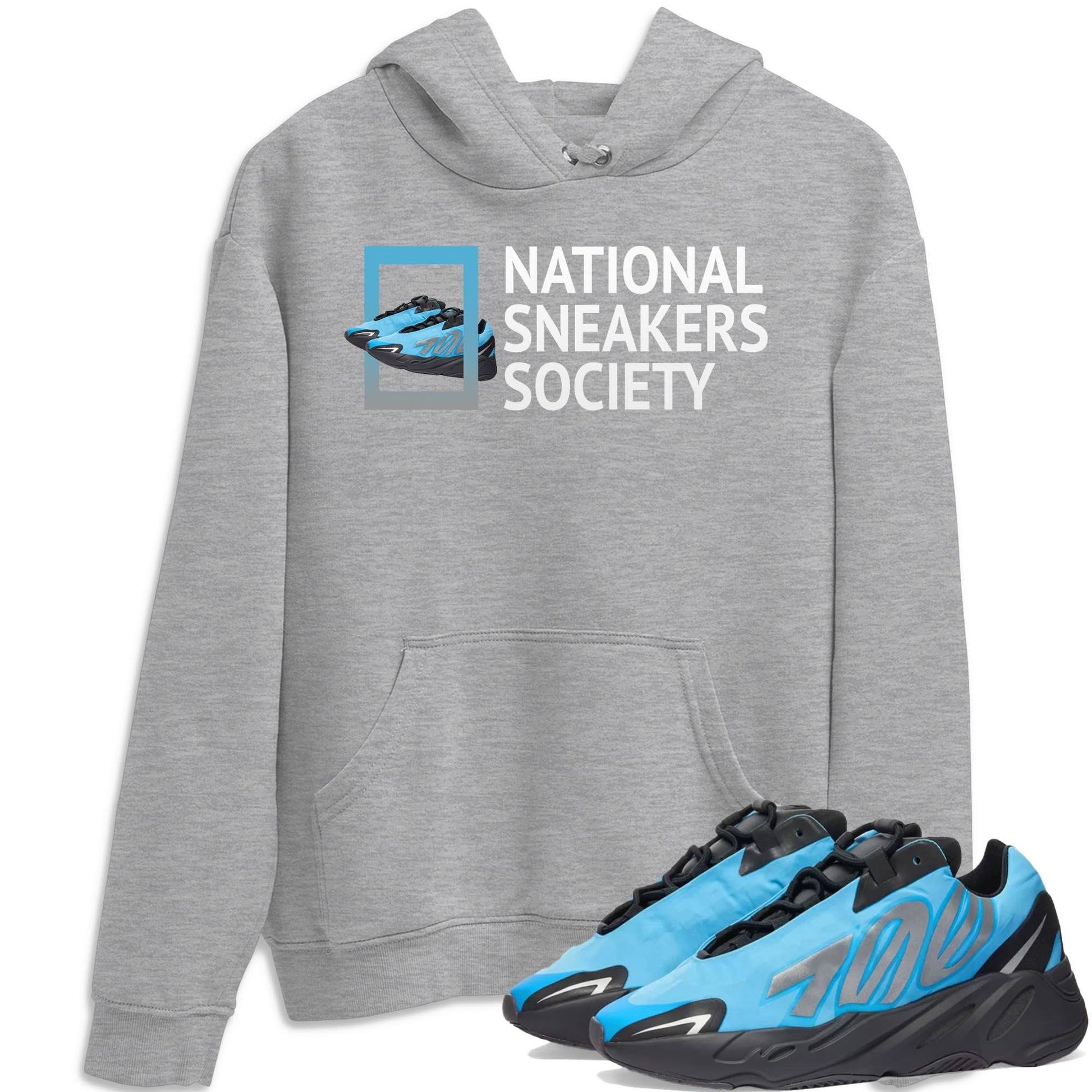 Yeezy 700 Bright Cyan Sneaker Match Tees National Sneakers Sneaker Tees Yeezy 700 Bright Cyan Sneaker Release Tees Unisex Shirts