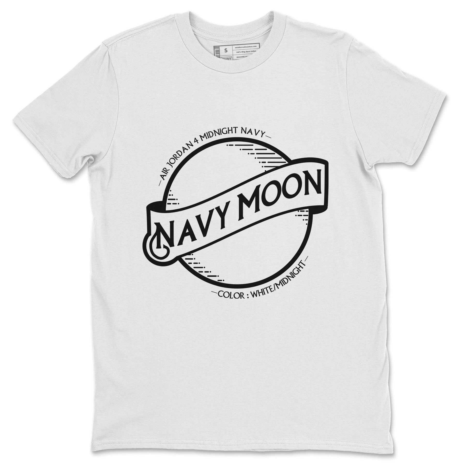 Jordan 4 Midnight Navy Sneaker Match Tees Navy Moon Sneaker Tees Jordan 4 Midnight Navy Sneaker Release Tees Unisex Shirts