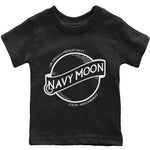 Jordan 6 Midnight Navy Sneaker Match Tees Navy Moon Sneaker Tees Jordan 6 Midnight Navy Sneaker Release Tees Kids Shirts