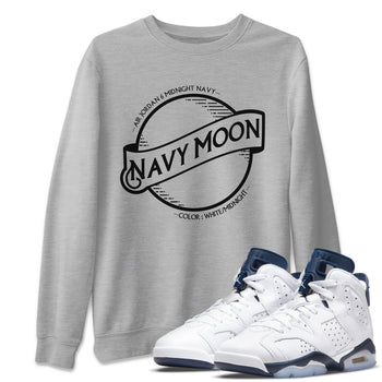 Jordan 6 Midnight Navy Sneaker Match Tees Navy Moon Sneaker Tees Jordan 6 Midnight Navy Sneaker Release Tees Unisex Shirts