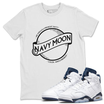 Jordan 6 Midnight Navy Sneaker Match Tees Navy Moon Sneaker Tees Jordan 6 Midnight Navy Sneaker Release Tees Unisex Shirts
