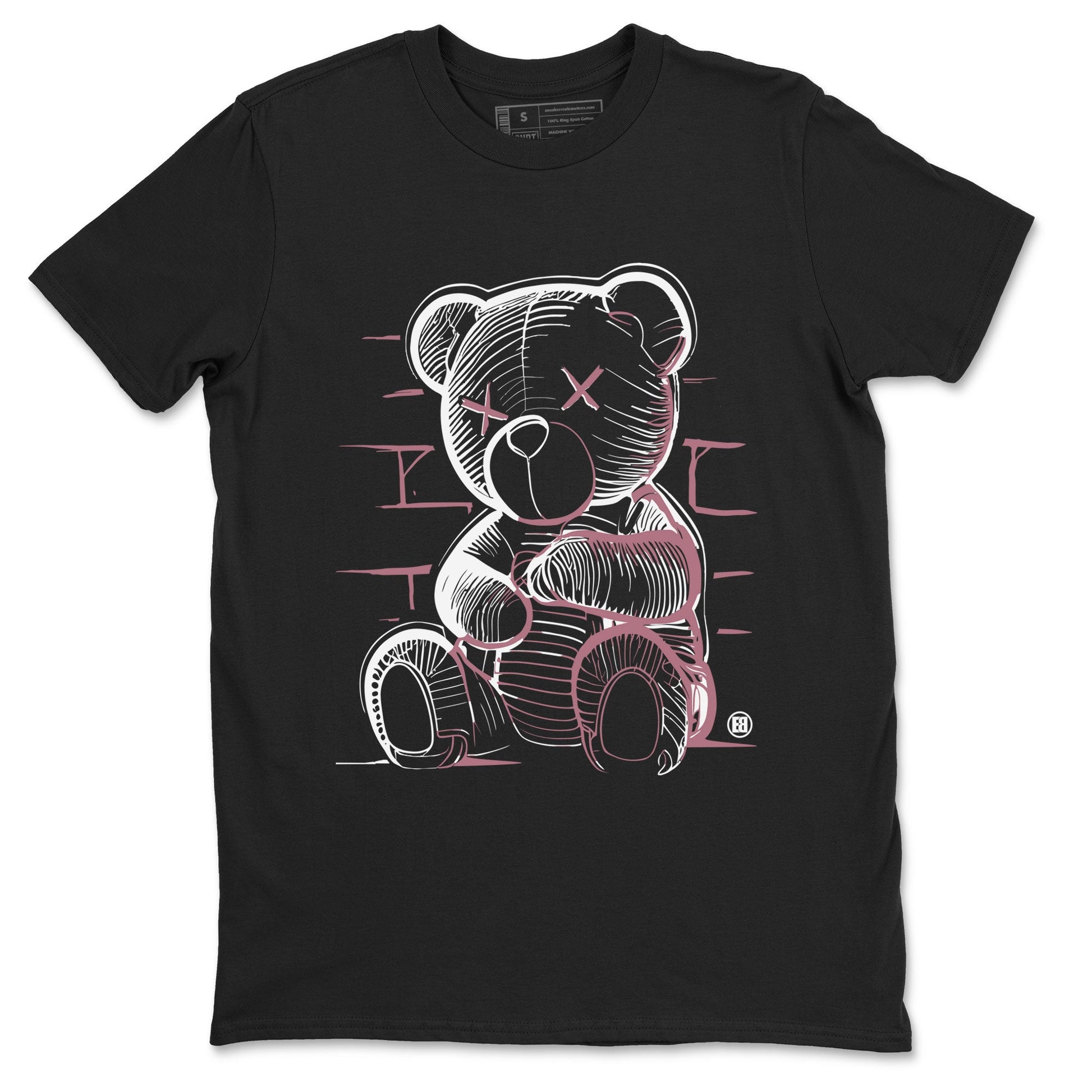 Air Jordan 1 Mauve shirt to match jordans Neon Bear sneaker tees AJ1 High OG Mauve SNRT Sneaker Release Tees Crew Neck T-ShirtUnisex Black 2 T-Shirt