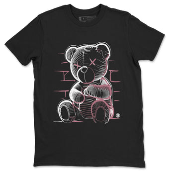 Air Jordan 1 Mauve shirt to match jordans Neon Bear sneaker tees AJ1 High OG Mauve SNRT Sneaker Release Tees Crew Neck T-ShirtUnisex Black 2 T-Shirt