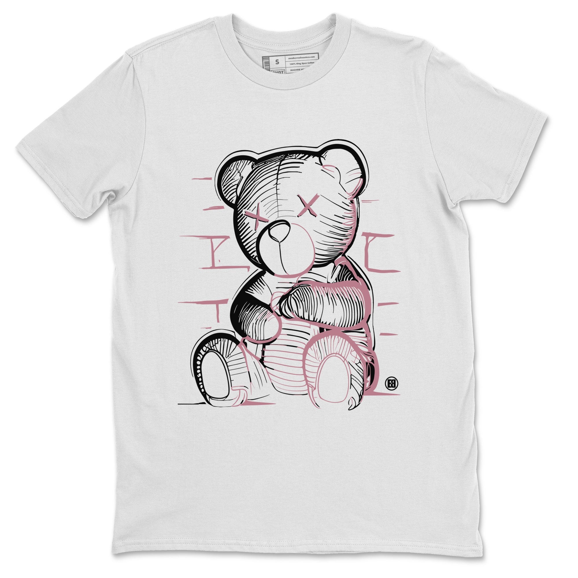 Air Jordan 1 Mauve shirt to match jordans Neon Bear sneaker tees AJ1 High OG Mauve SNRT Sneaker Release Tees Crew Neck T-ShirtUnisex White 2 T-Shirt