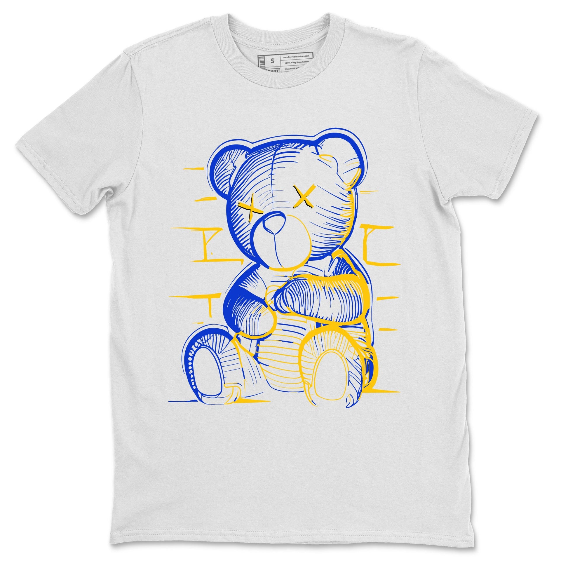 Air Jordan 14 Laney Sneaker Match Tees Neon Bear Sneaker Tees Jordan 14 Laney Sneaker Release Tees Unisex Shirts White 2