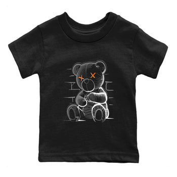 Air Jordan 3 Fear shirt to match jordans Neon Bear sneaker tees Air Jordan 3 Fear SNRT Sneaker Release Tees Baby Toddler Black 2 T-Shirt