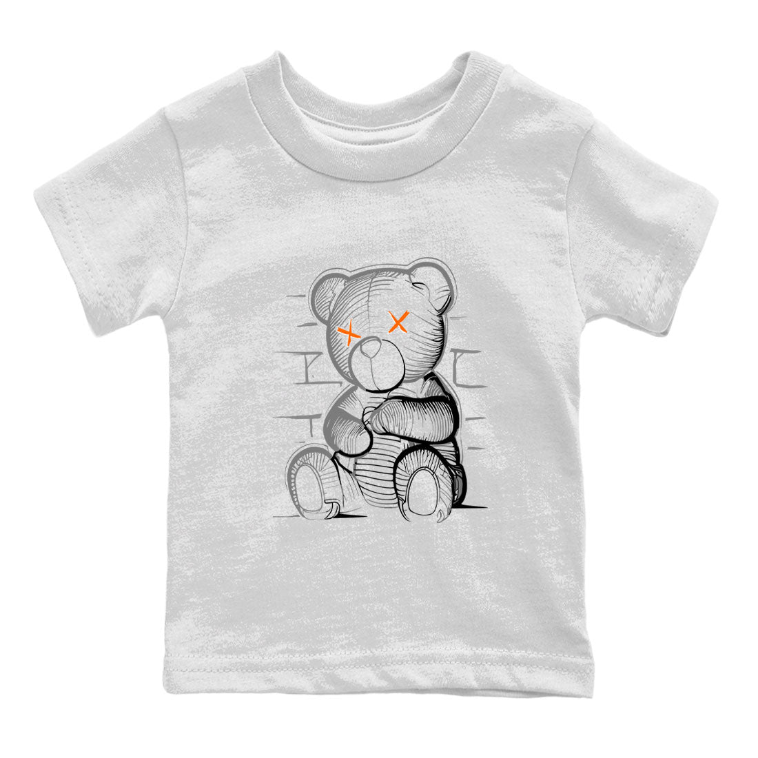 Air Jordan 3 Fear shirt to match jordans Neon Bear sneaker tees Air Jordan 3 Fear SNRT Sneaker Release Tees Baby Toddler White 2 T-Shirt