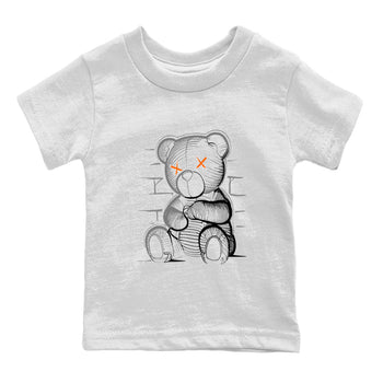 Air Jordan 3 Fear shirt to match jordans Neon Bear sneaker tees Air Jordan 3 Fear SNRT Sneaker Release Tees Baby Toddler White 2 T-Shirt