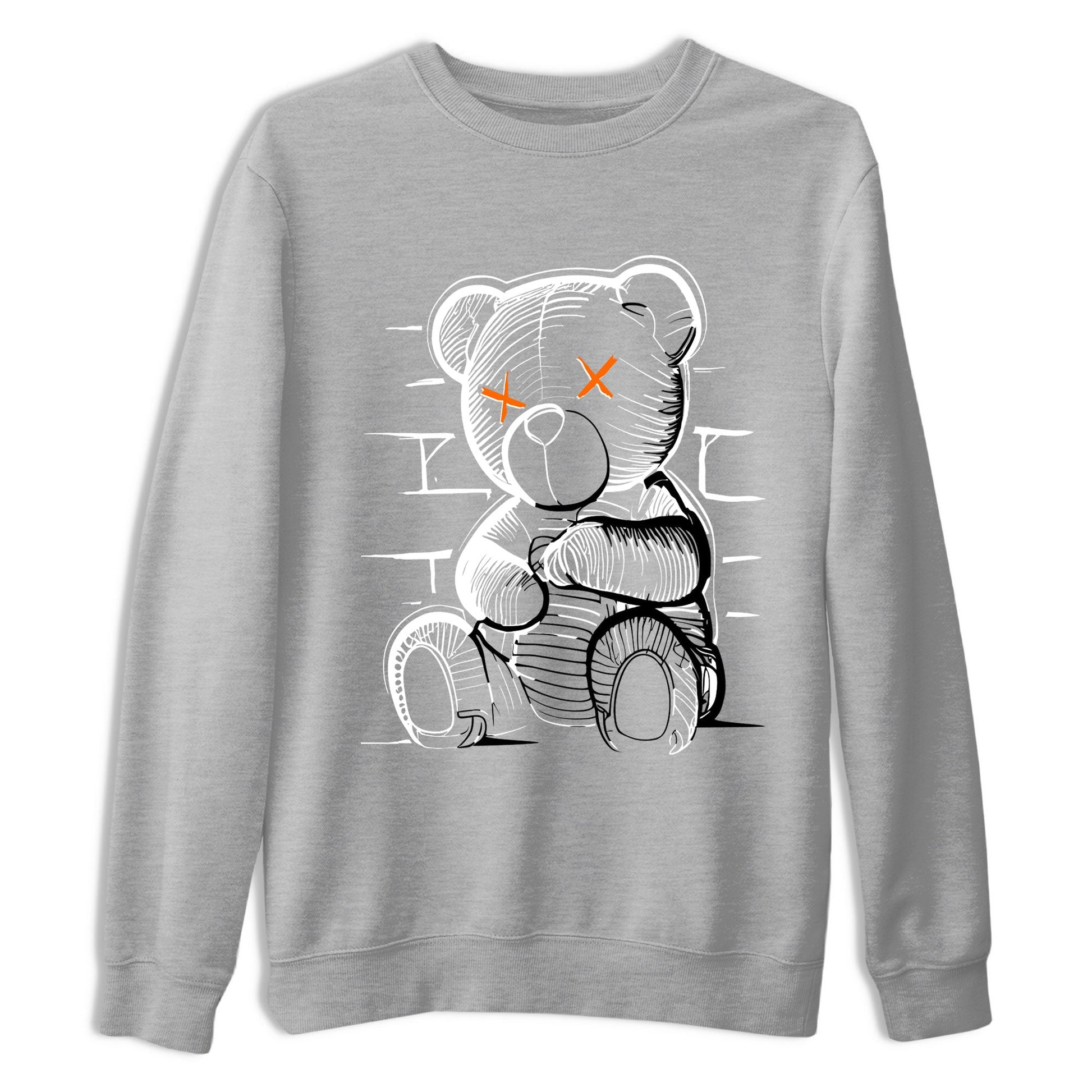 Air Jordan 3 Fear shirt to match jordans Neon Bear sneaker tees Air Jordan 3 Fear SNRT Sneaker Release Tees Unisex Heather Grey 2 T-Shirt