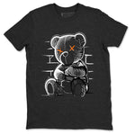 Air Jordan 3 Fear shirt to match jordans Neon Bear sneaker tees Air Jordan 3 Fear SNRT Sneaker Release Tees Unisex Charcoal Heather 2 T-Shirt