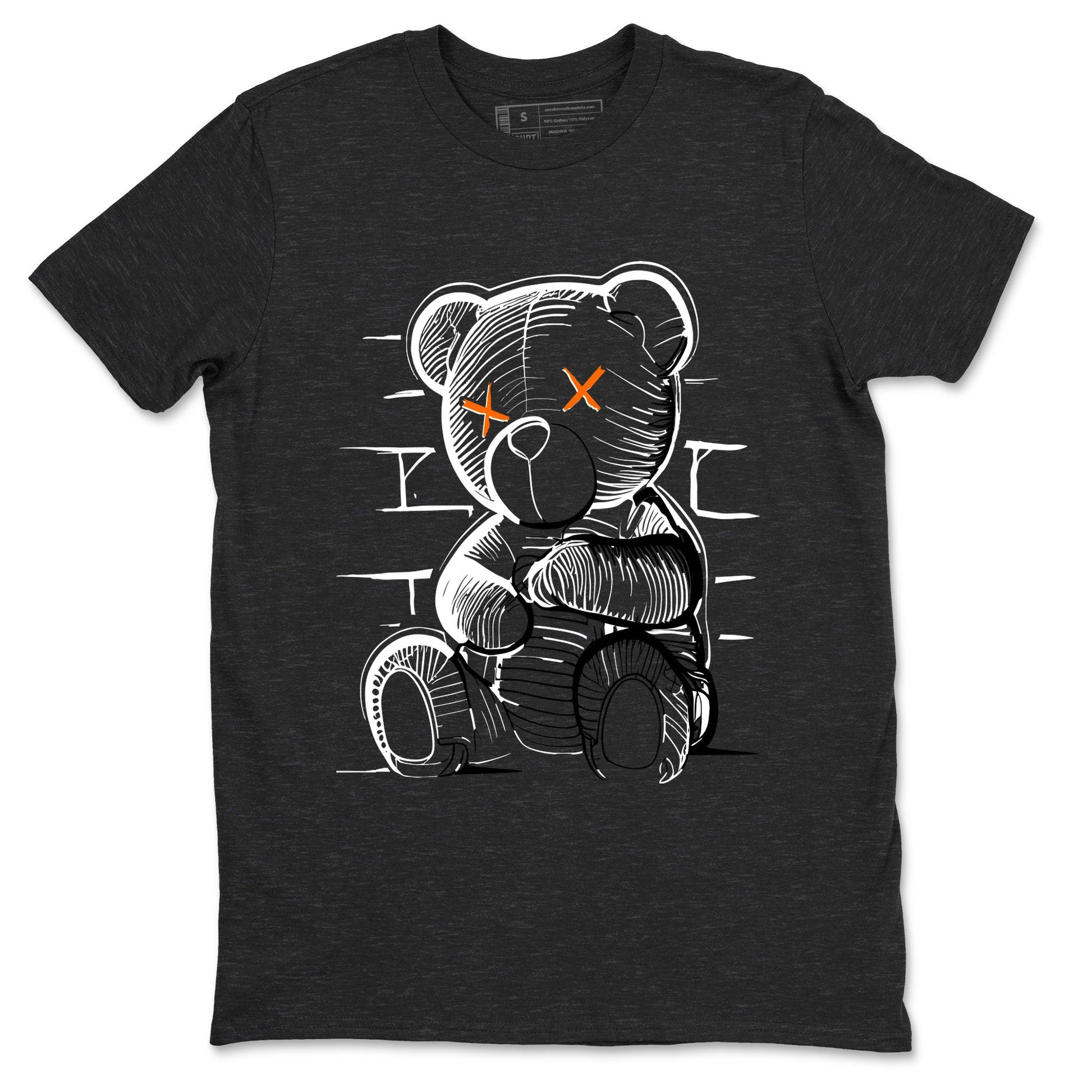 Air Jordan 3 Fear shirt to match jordans Neon Bear sneaker tees Air Jordan 3 Fear SNRT Sneaker Release Tees Unisex Charcoal Heather 2 T-Shirt