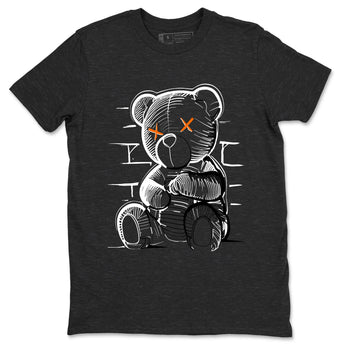 Air Jordan 3 Fear shirt to match jordans Neon Bear sneaker tees Air Jordan 3 Fear SNRT Sneaker Release Tees Unisex Charcoal Heather 2 T-Shirt