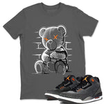 Air Jordan 3 Fear shirt to match jordans Neon Bear sneaker tees Air Jordan 3 Fear SNRT Sneaker Release Tees Unisex Cool Grey 1 T-Shirt