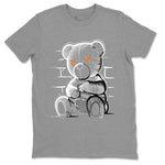 Air Jordan 3 Fear shirt to match jordans Neon Bear sneaker tees Air Jordan 3 Fear SNRT Sneaker Release Tees Unisex Heather Grey 2 T-Shirt
